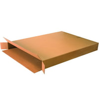 Packing and Moving Aviditi 13115 Flat Corrugated Cardboard Box 13 L x 11 W x 5 H for Shipping Pack of 25 Kraft